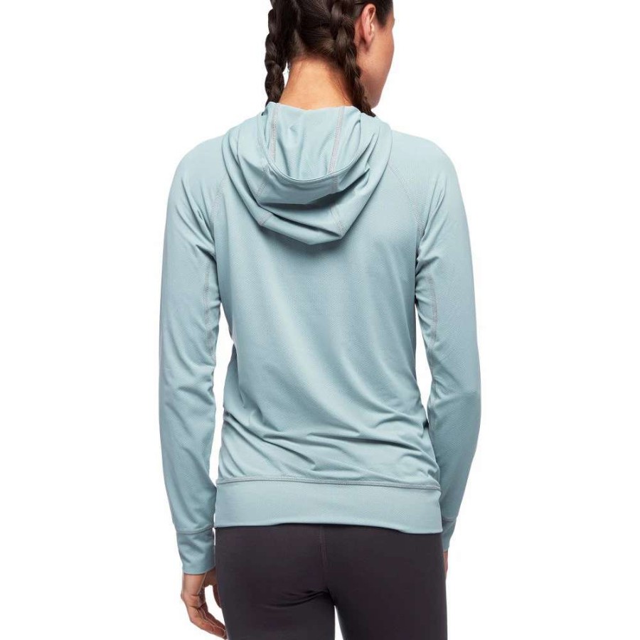 Women * | Black Diamond Alpenglow Hoody Women'S Blue Ash