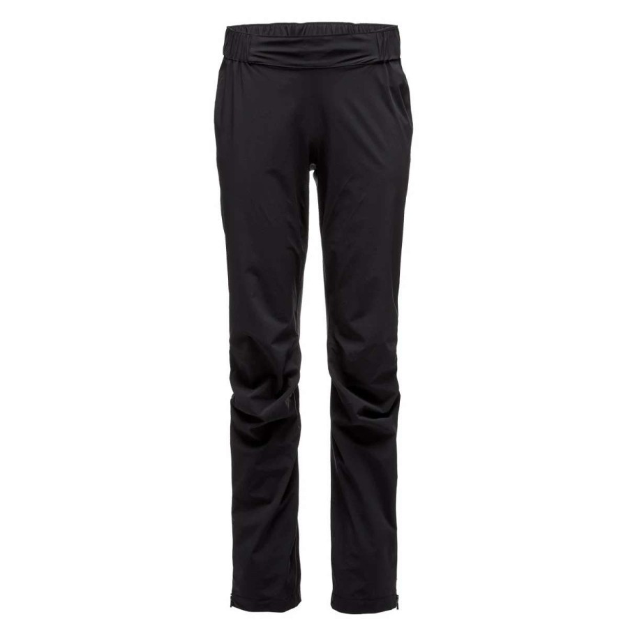 Women * | Black Diamond Stormline Stretch Rain Pants Women'S