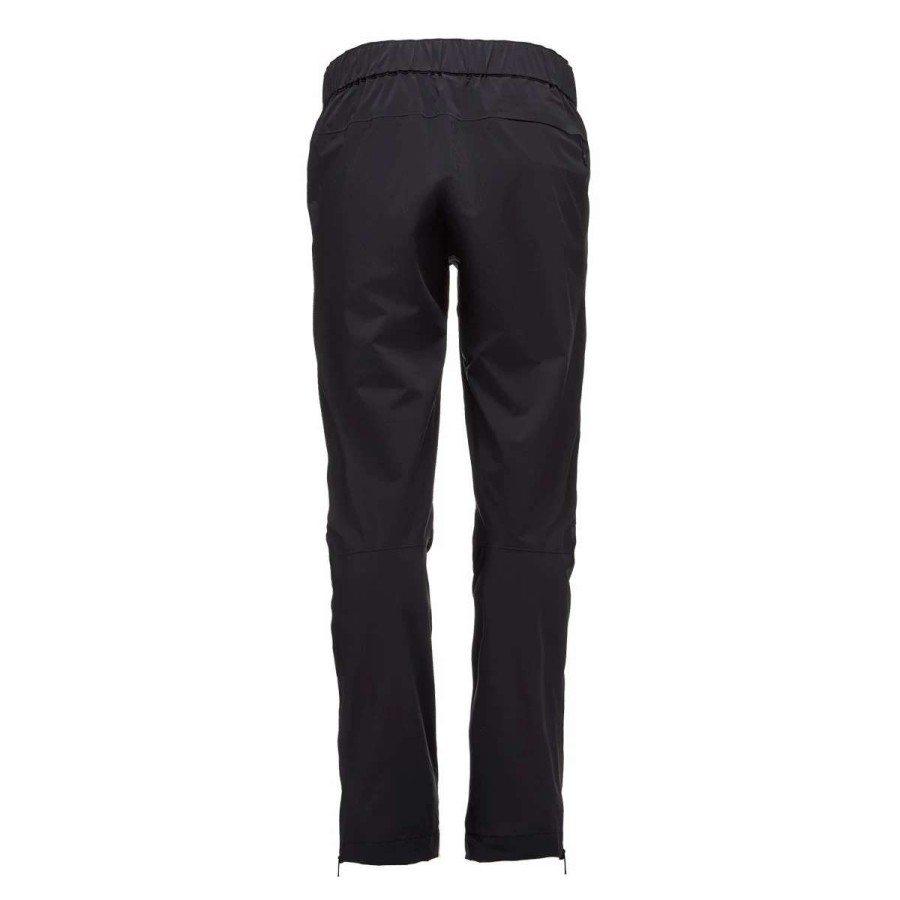 Women * | Black Diamond Stormline Stretch Rain Pants Women'S