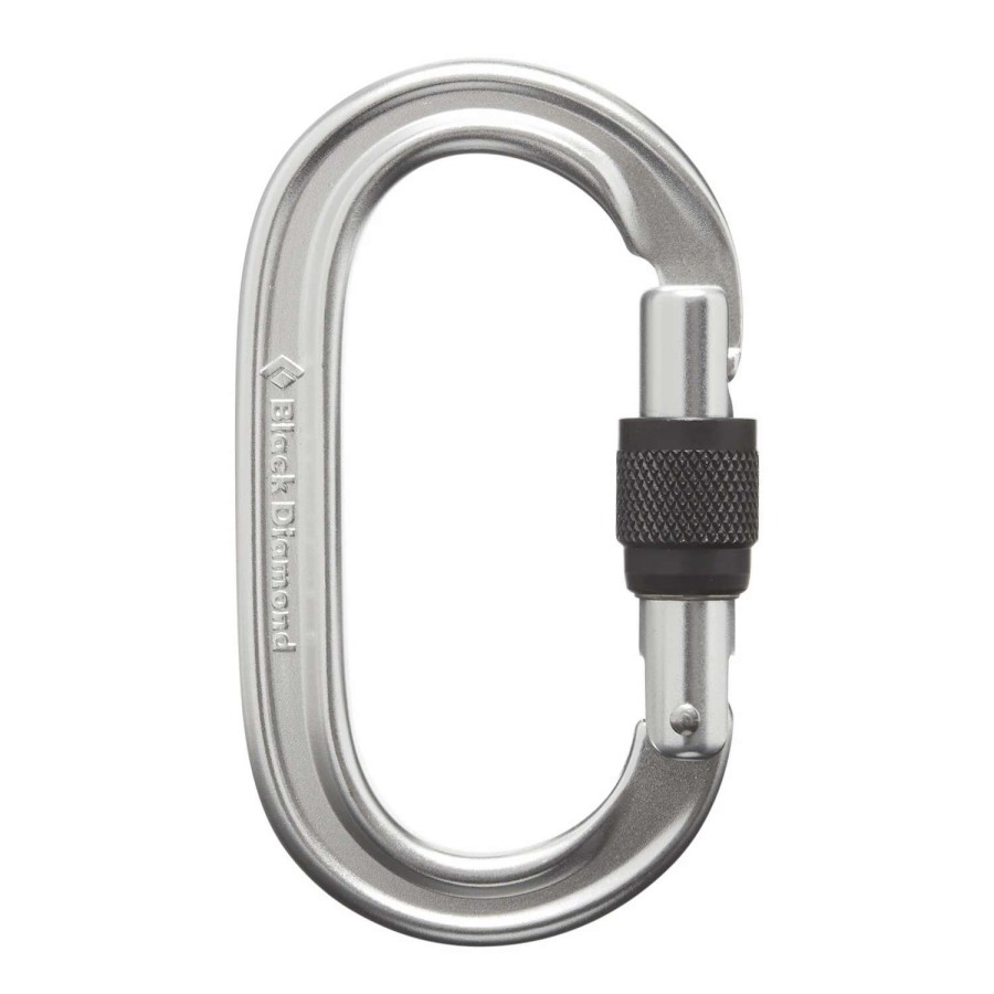 Climbing * | Diamond Oval Screwgate Carabiner