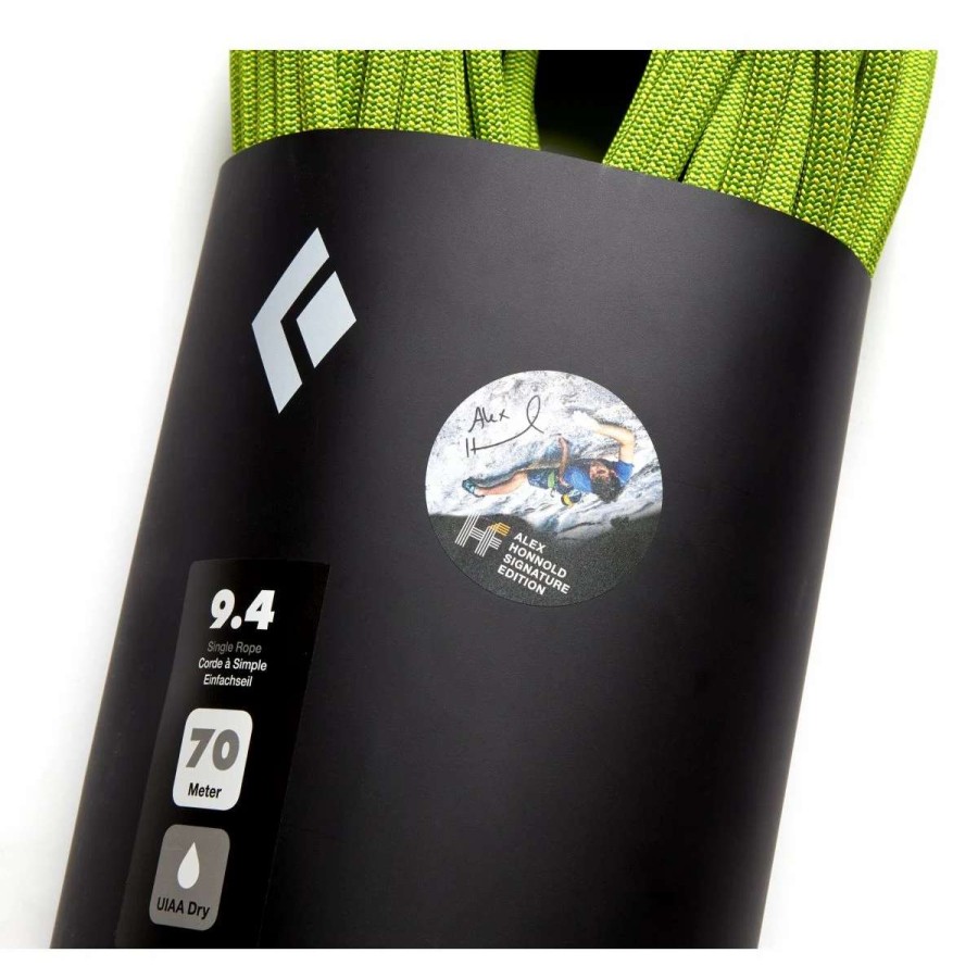 Climbing * | Black Diamond 9.4 Dry Rope Honnold Edition