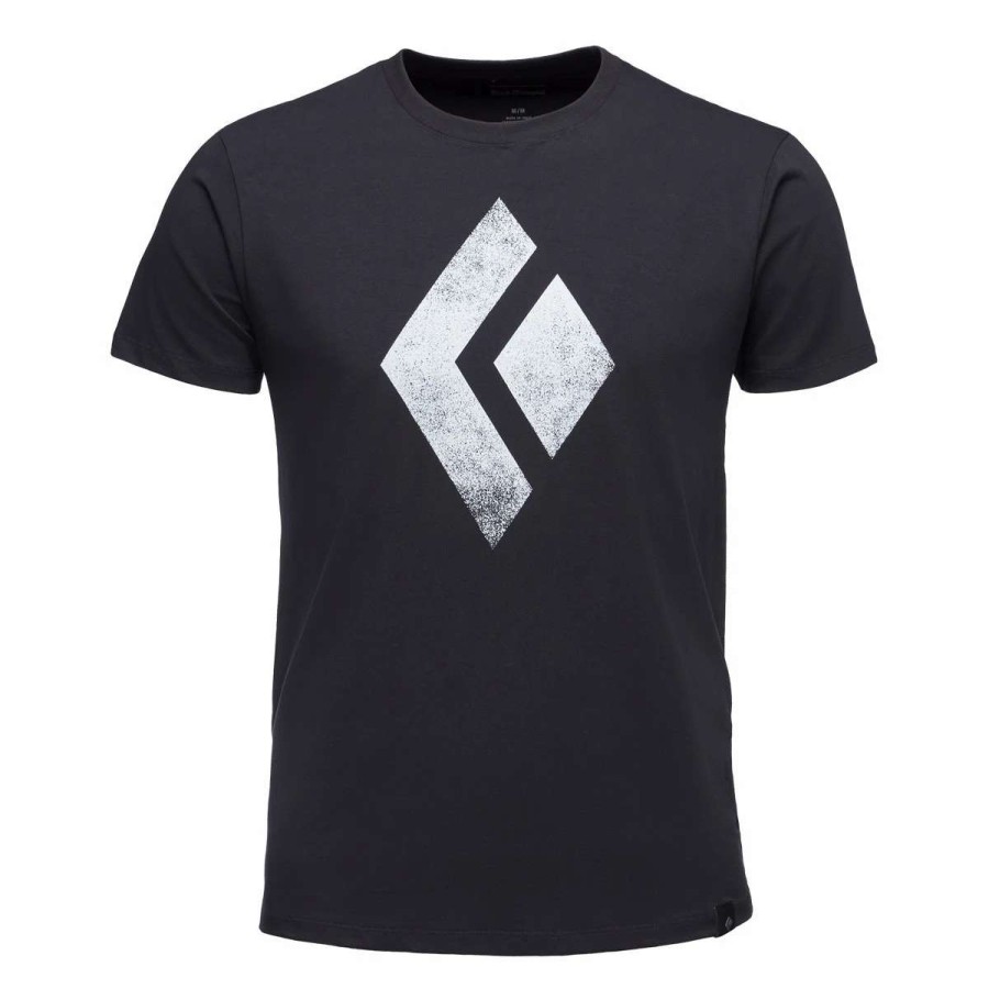 Men * | Diamond Short Sleeve Chalked Up Tee Men'S Black