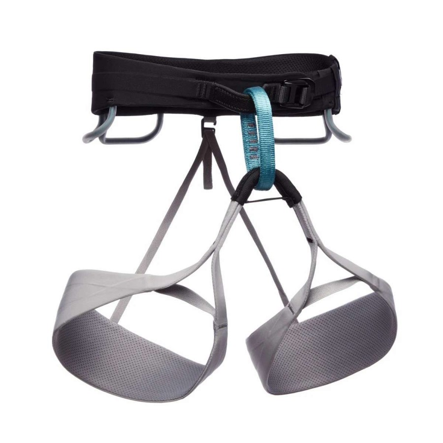 Climbing * | Black Diamond Solution Harness Women'S Pewter