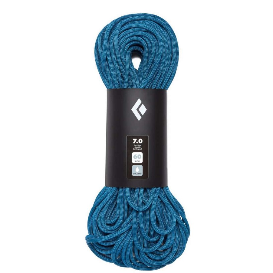 Climbing * | Black Diamond 7.0 Dry Rope