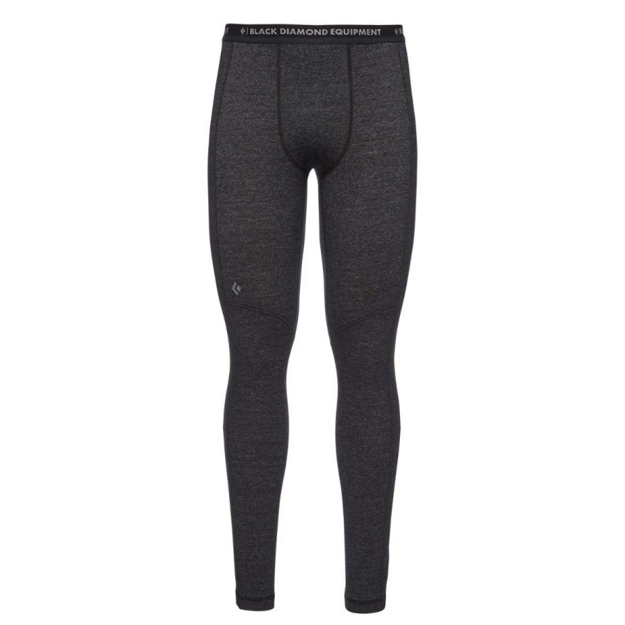 Men * | Diamond Solution 150 Merino Baselayer Full-Length Bottom Men'S Black