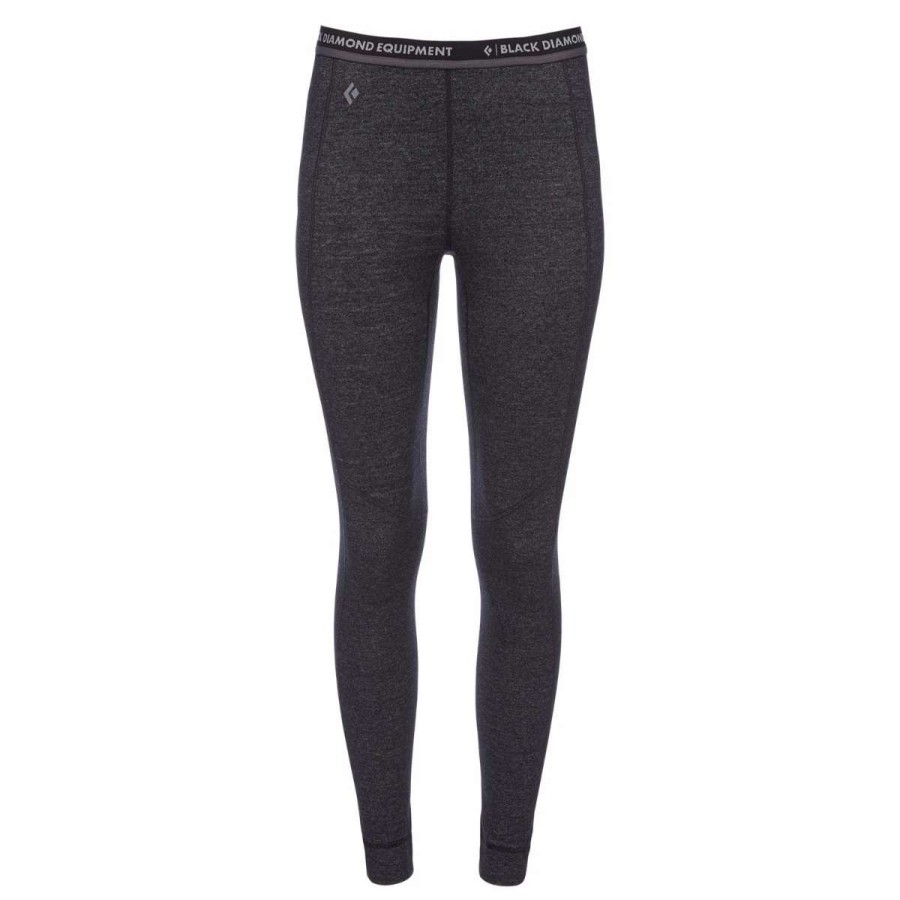 Women * | Diamond Solution 150 Merino Baselayer Full-Length Bottom Women'S Black