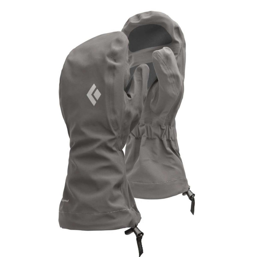 Women * | Black Diamond Waterproof Overmitts Smoke