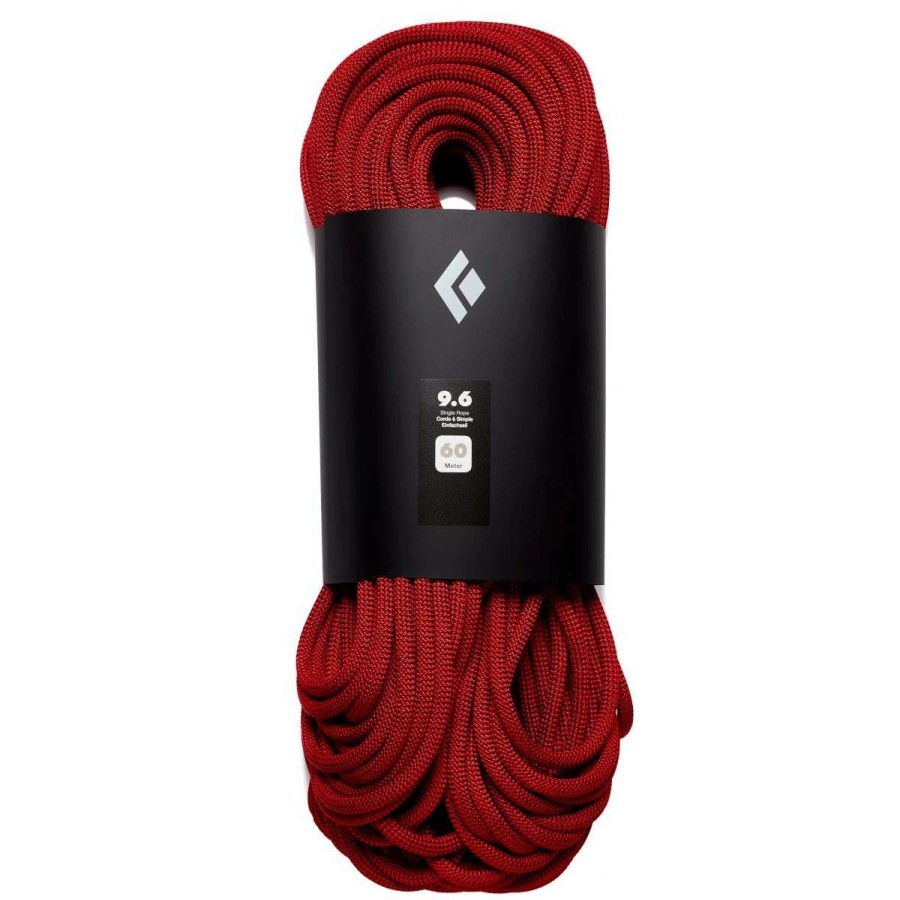 Climbing * | Black Diamond 9.6 Rope Red