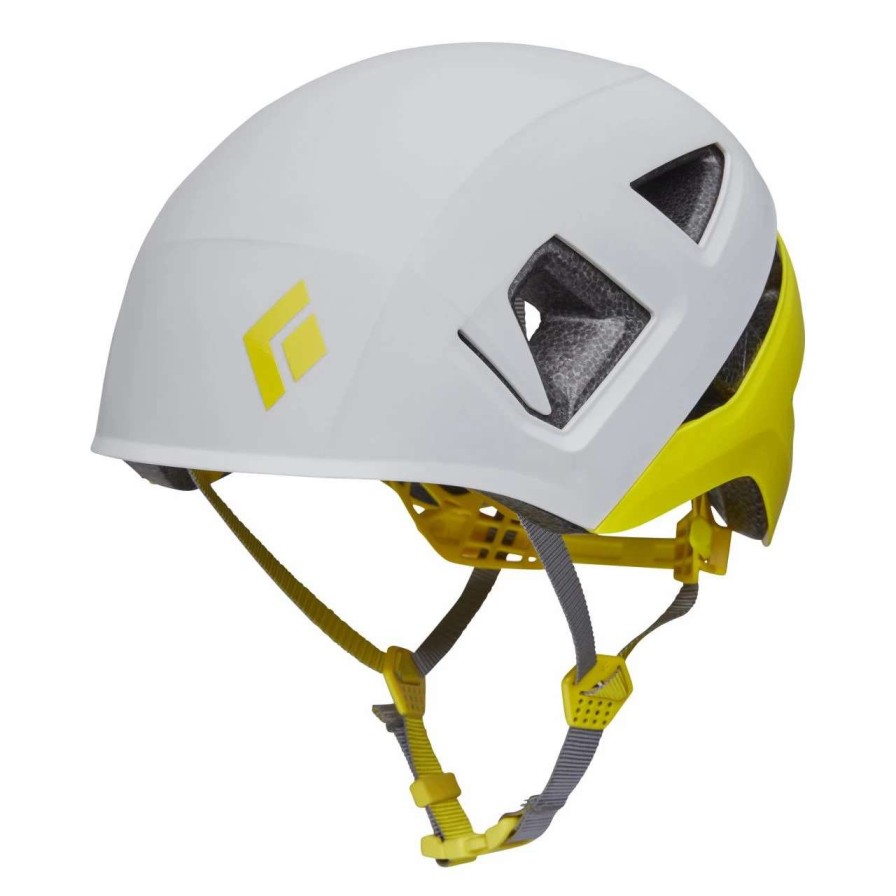 Climbing * | Black Diamond Capitan Helmet Mips Kid'S Alloy / Ultra Yellow